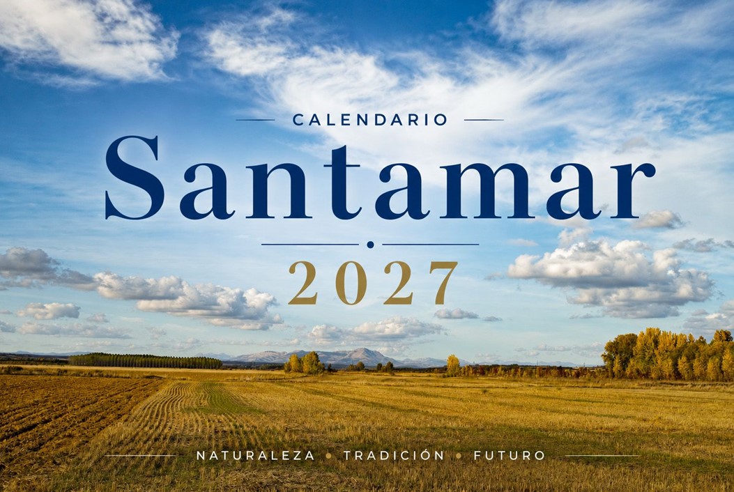 Portada del calendario Santamar 2027